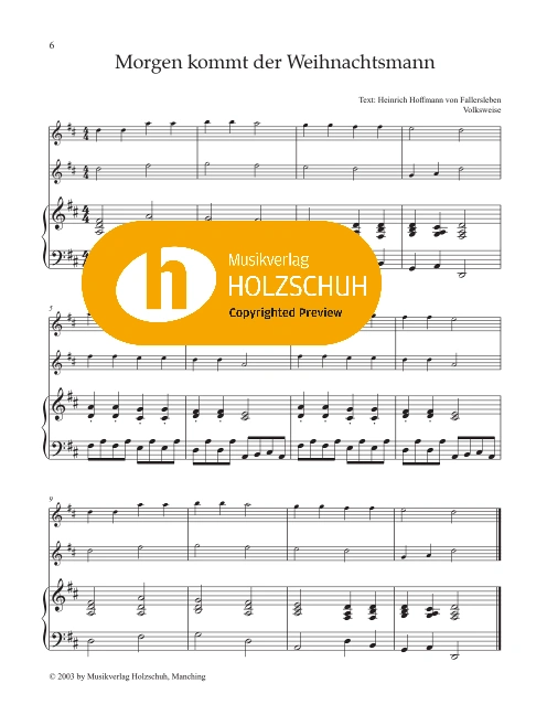 Morgen kommt der Weihnachtsmann